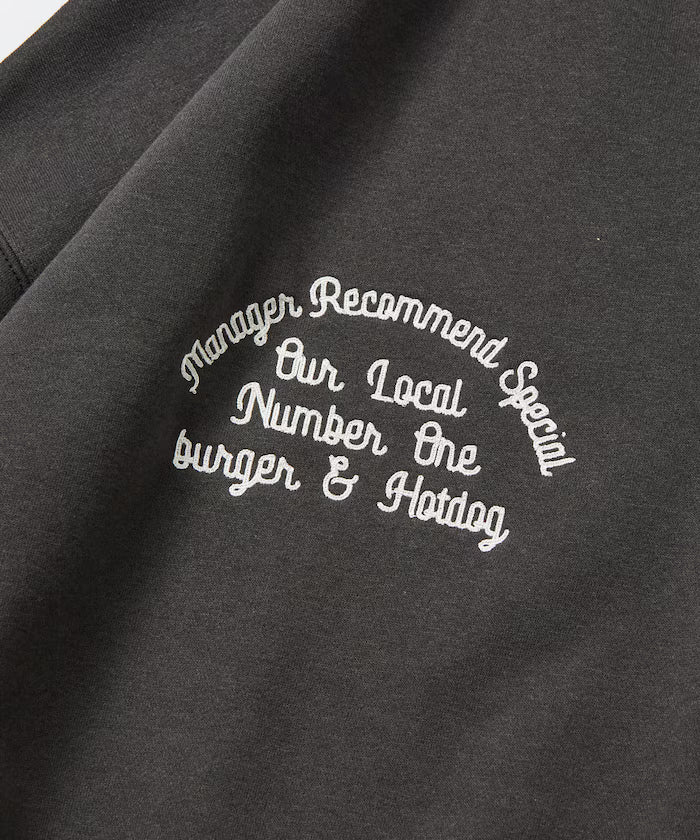 Big Silhouette Varsity Jacket Design Crew Neck Sweat / Back Print [Limited Edition]
