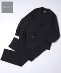 SOLOTEX Sheer Seersucker 2B Jacket Setup - Black
