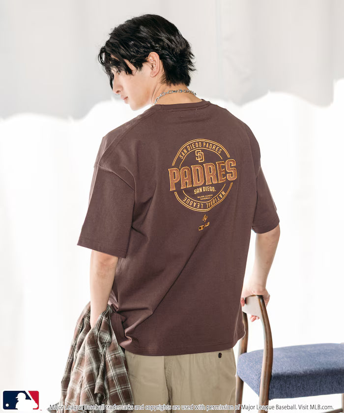 Limited Edition MLB Circle Logo Graphic T-Shirt