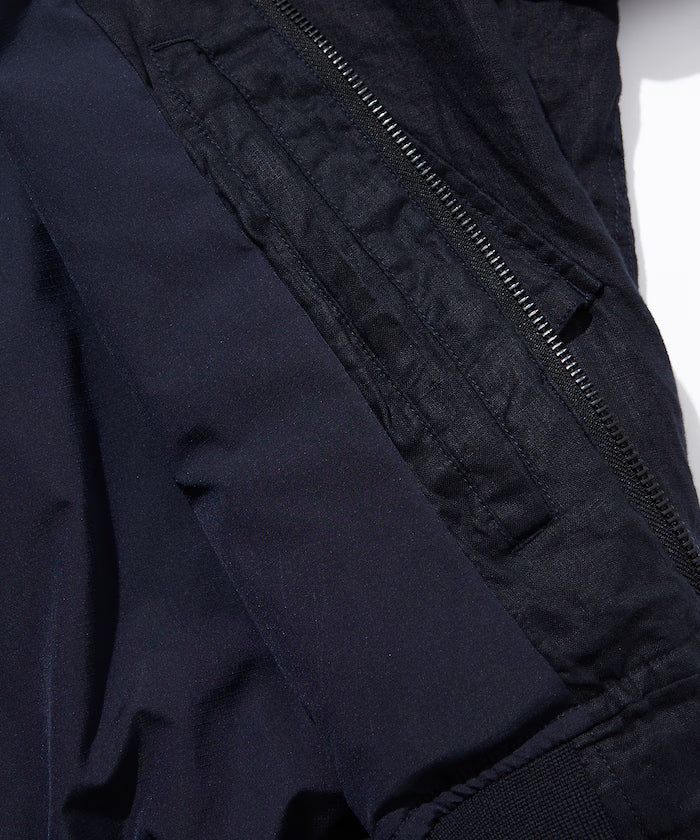 Linen Heli Crew Jacket