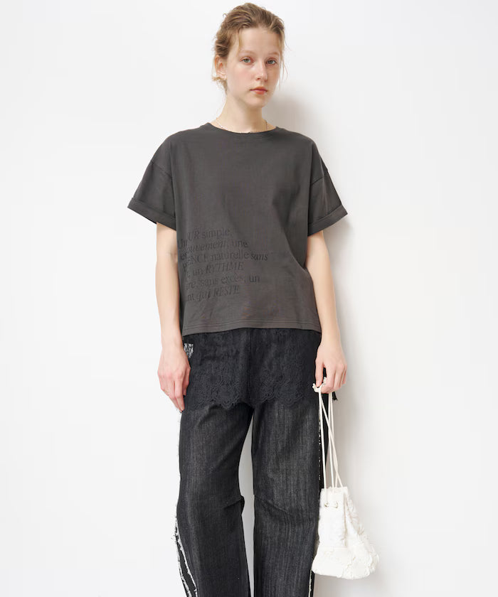 Lacedocking Print T-Shirt 【Limited Edition】