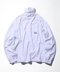 Double Face Cotton Turtleneck Shirt - White