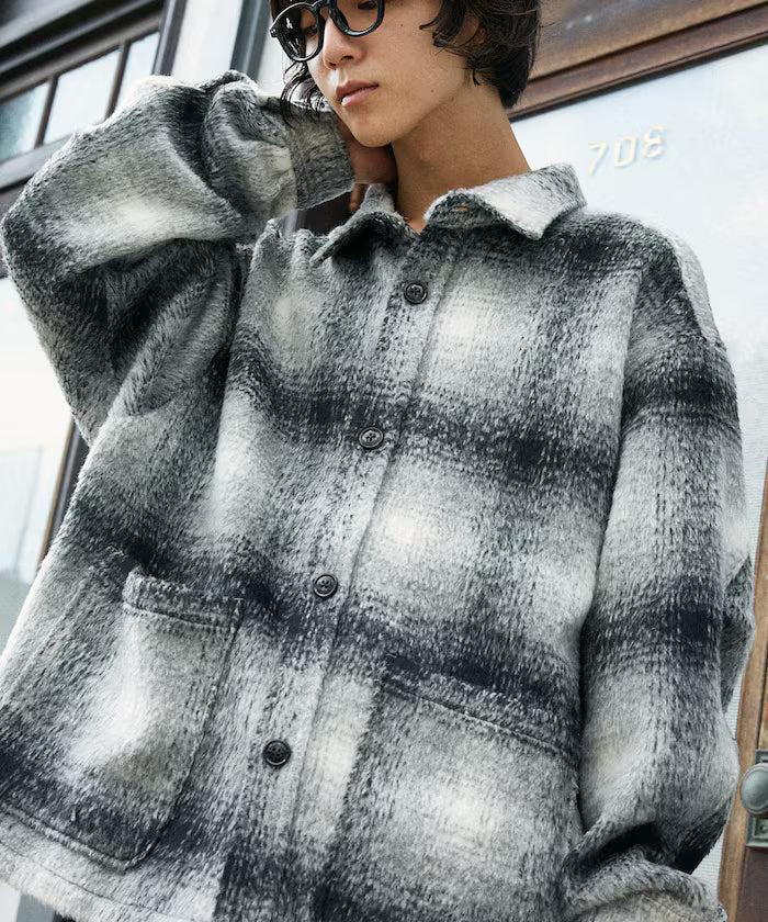 Shaggy Over Check Jacket [Limited Edition]