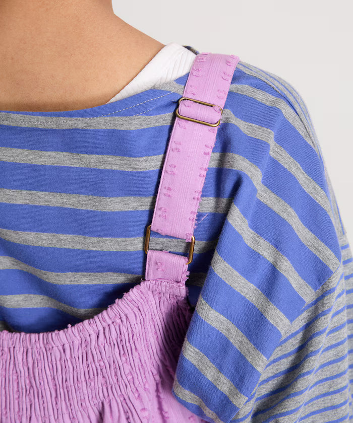 India Dobbie Tiered Frill Camisole Dress