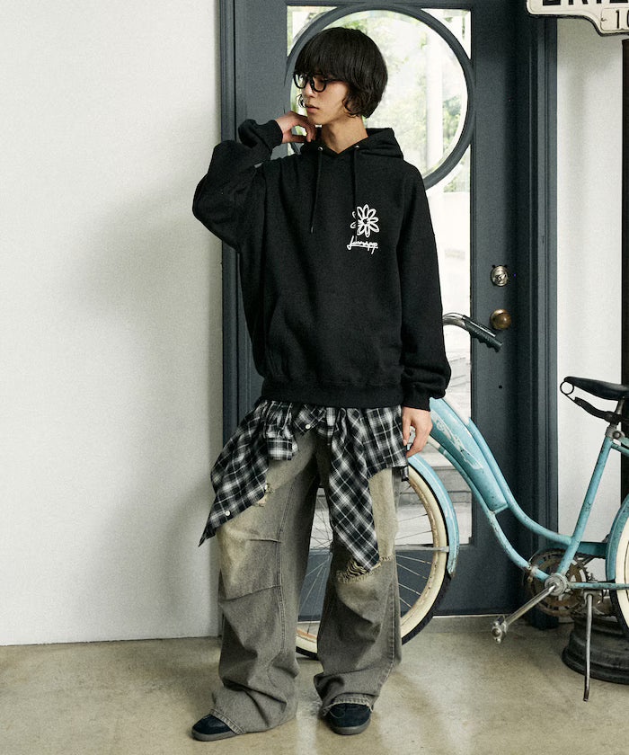 LOVE POP STUDIO FLOWER GRAPHIC HOODIE【Limited Edition】