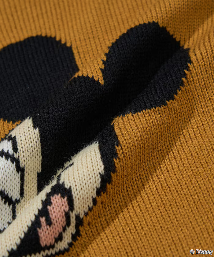 Custom Mickey Mouse Face Knit