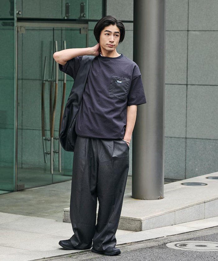 Limited release AiRide Air Ride Relax Fit Mult-material Pocket Seersucker Pullover Top Quick-drying UV Protection