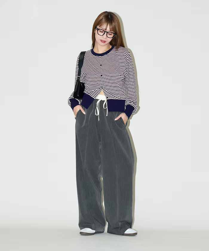 West Shearing Panel Easy Slacks Pants Limited Edition
