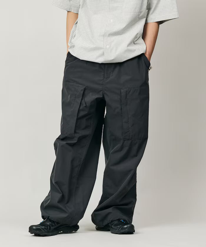 Quick Dry Fabric Wide Silhouette Poly Rip Cross Military Helicrew Pants/UV Cut/Quick Dry 【Limited Edition】