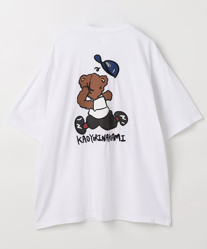 [Sales start on May 22 at 12:00] kaoyorinakami × FREAK'S STORE / Kaoyorinakami limited edition Hashiri Punch Bear Tee