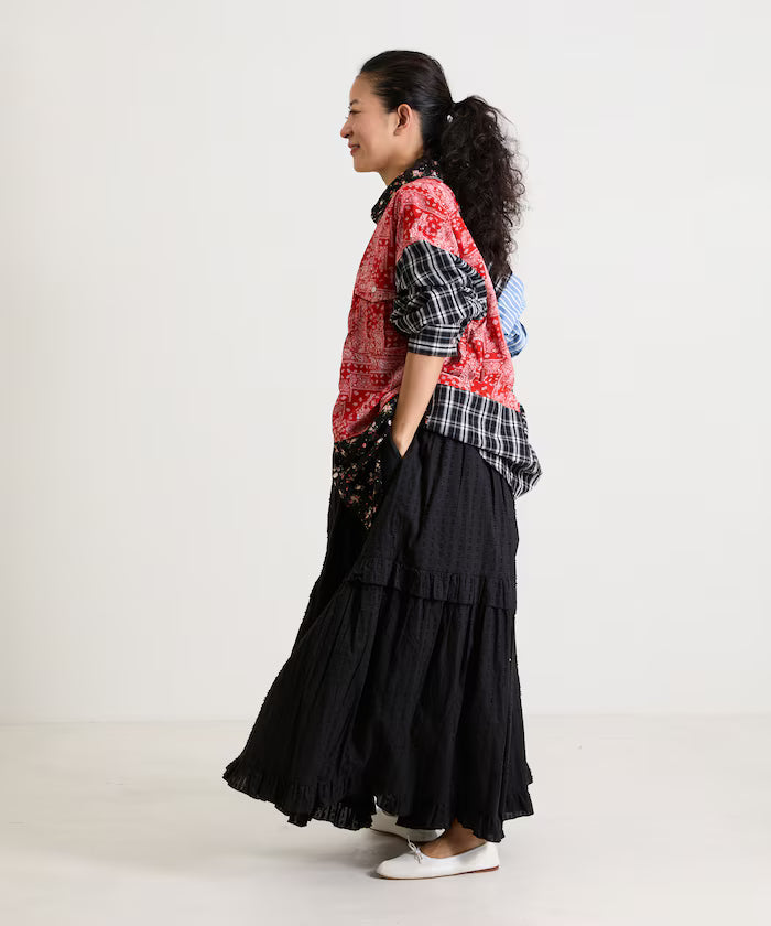 Patchwork Big Shirt