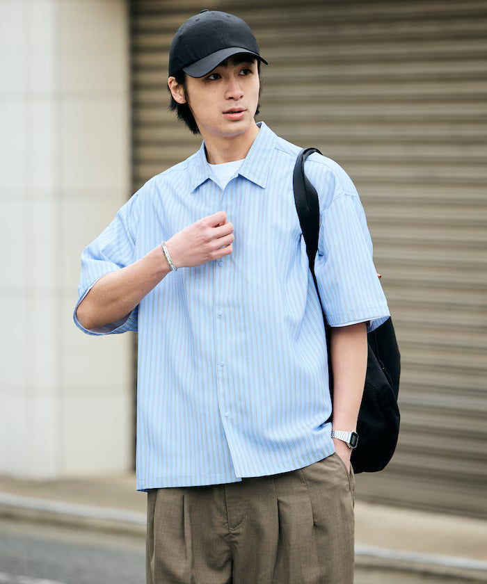 AiRide/AiRide Relax Fit Short Sleeve Open Collar Shirt/Quick Dry/UV Cut [Limited Edition]