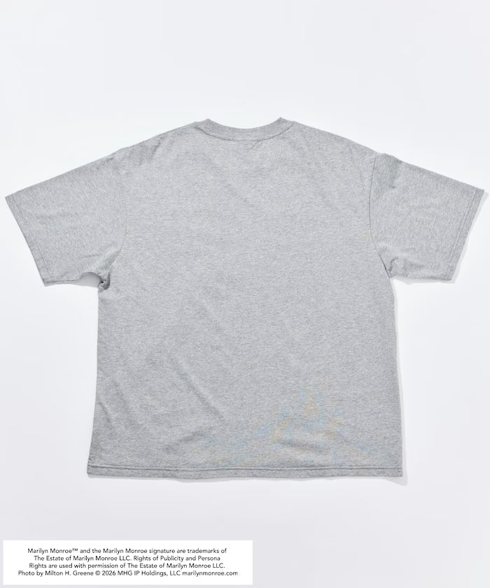 Marilyn Monroe Face Crack Photo T-Shirt