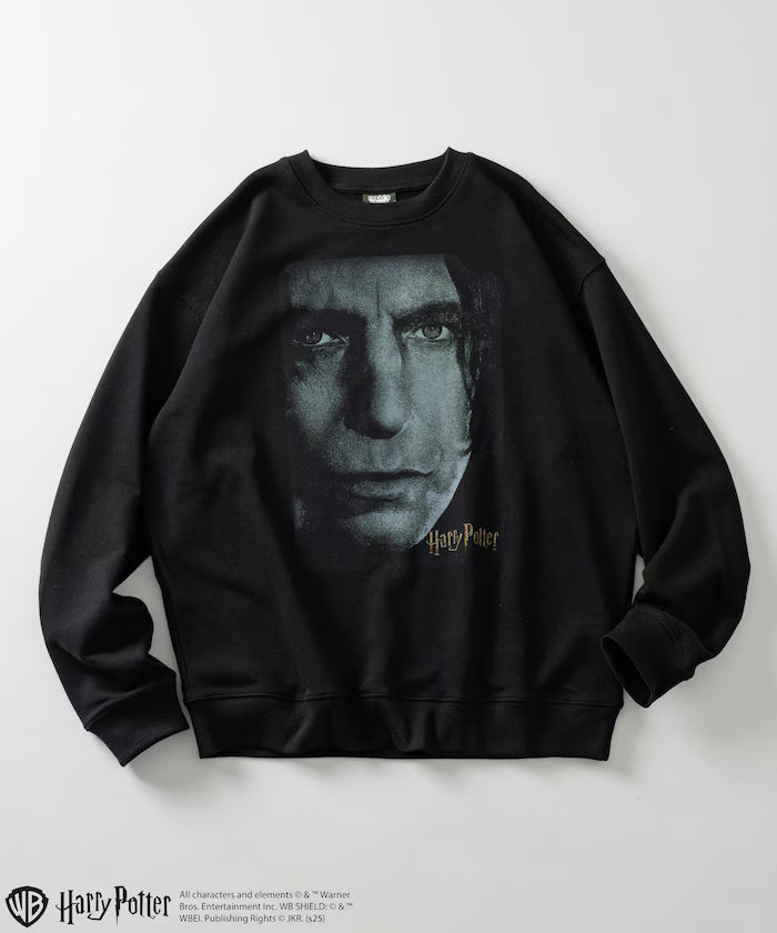 Harry Potter/Snape Front Print Crew Neck Sweatshirt