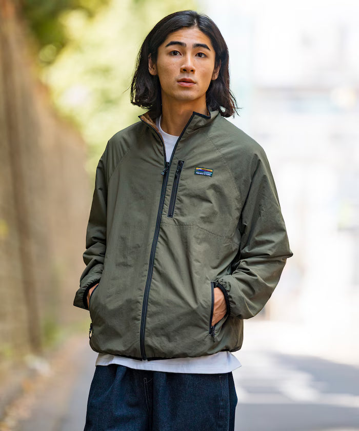 Relaxed Fit Nylon Fleece Reversible Blouson [Limited Release]