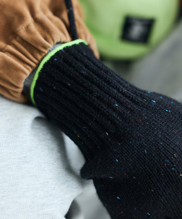 WOOL EASY SLIT GLOVE Wool Easy Glove with Smartphone-Compatible Slit