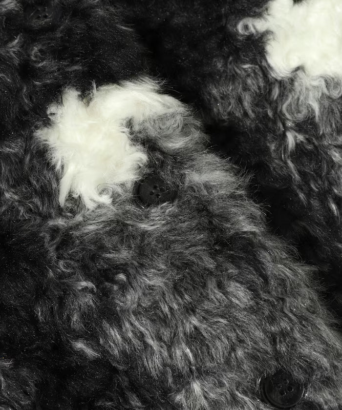 Fake Fur Mid-Length Coat / Fur Coat