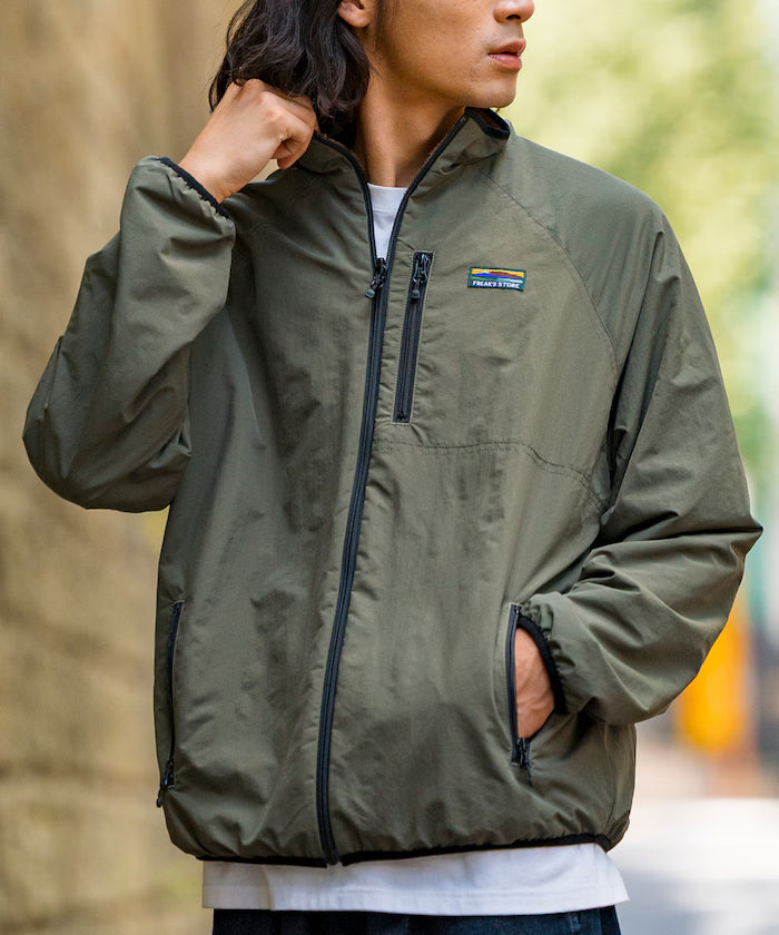 Relaxed Fit Nylon Fleece Reversible Blouson [Limited Release]