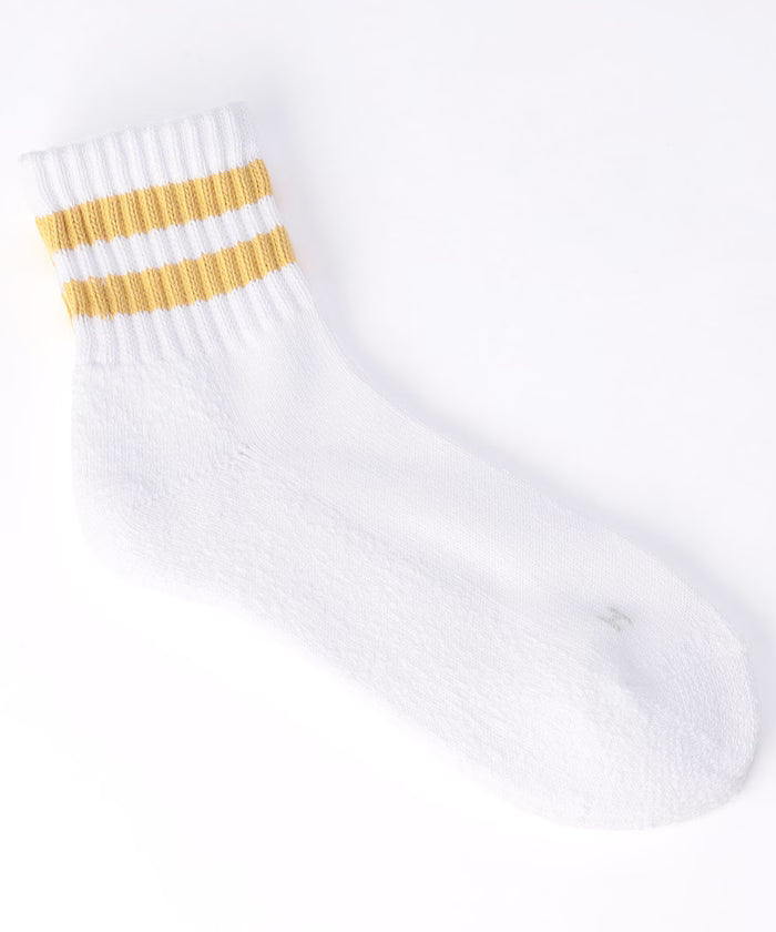 Shinka Color Line Quarter Socks (fits 25.0-27.0cm)