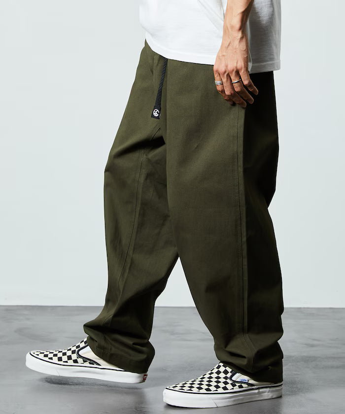 FREAK'S STORE OUTDOORS/Wide Silhouette Climbing Pants/Denim/Chino【Limited Edition】 - Olive