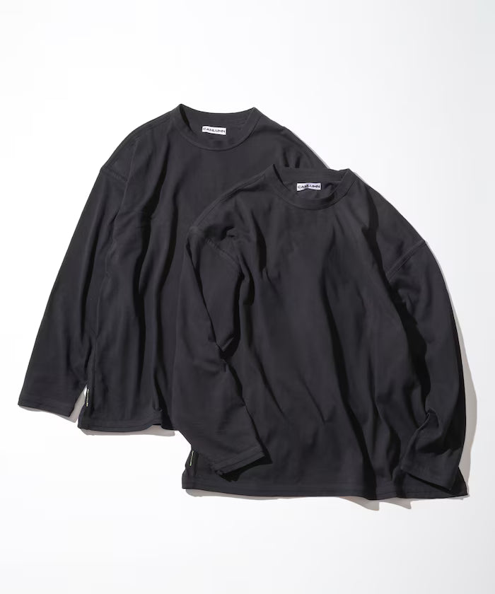 2-Pack Reversible Long Sleeve Tee “REGULAR FIT” - Black