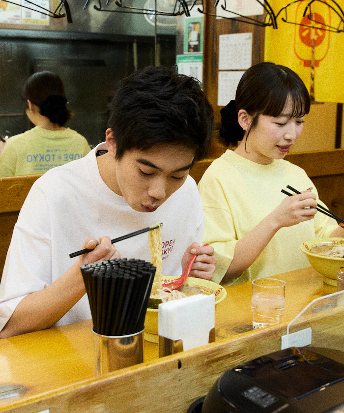 Hope Ken Honpo x FREAK'S STORE Exclusive Big Silhouette Back Print Crew Neck T-Shirt [Limited Edition]