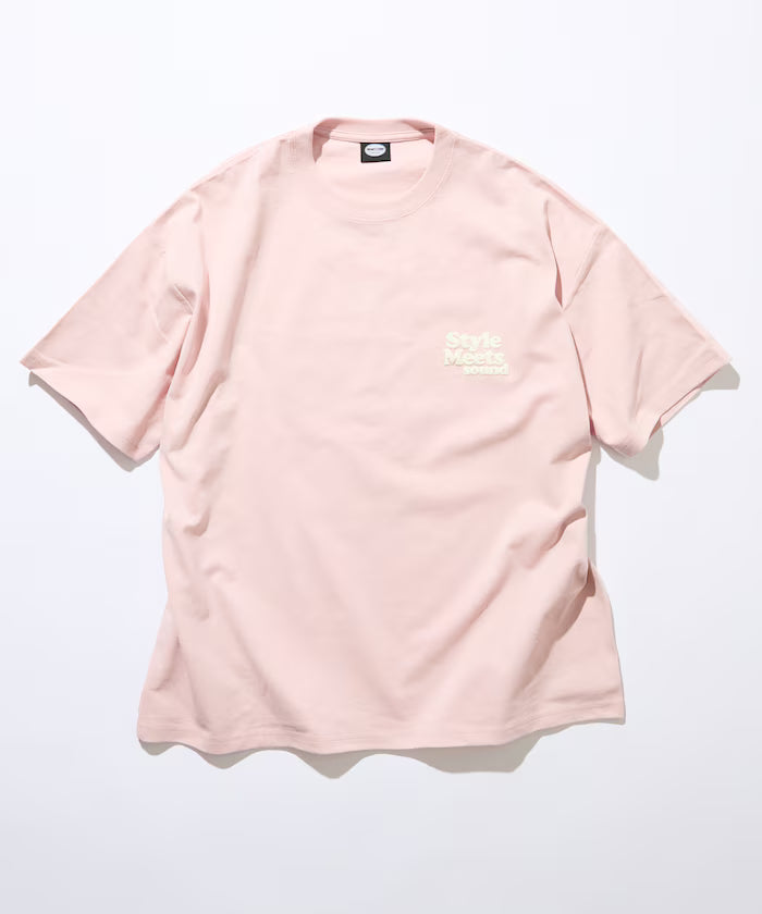Big Silhouette Back Print Crew Neck T-Shirt / Style Meets 【Limited Edition】