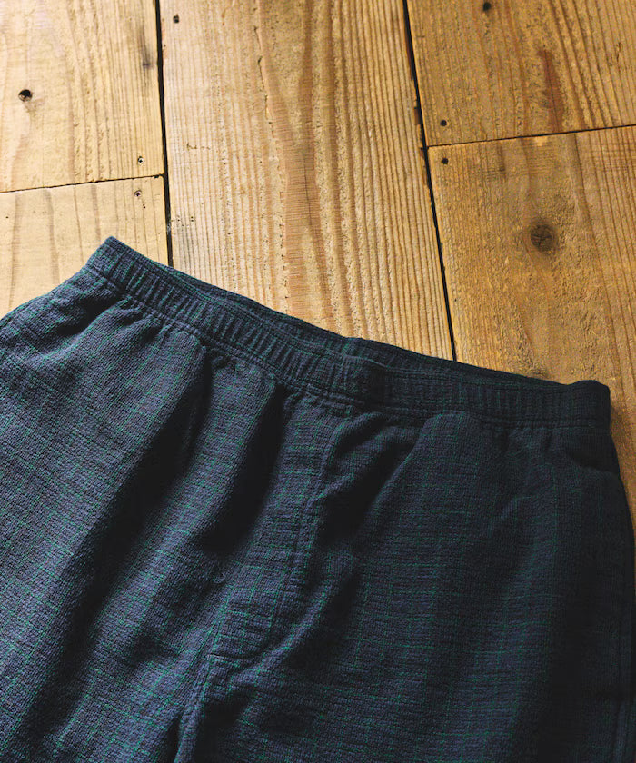 AUSTRALIAN COTTON Check Easy Shorts