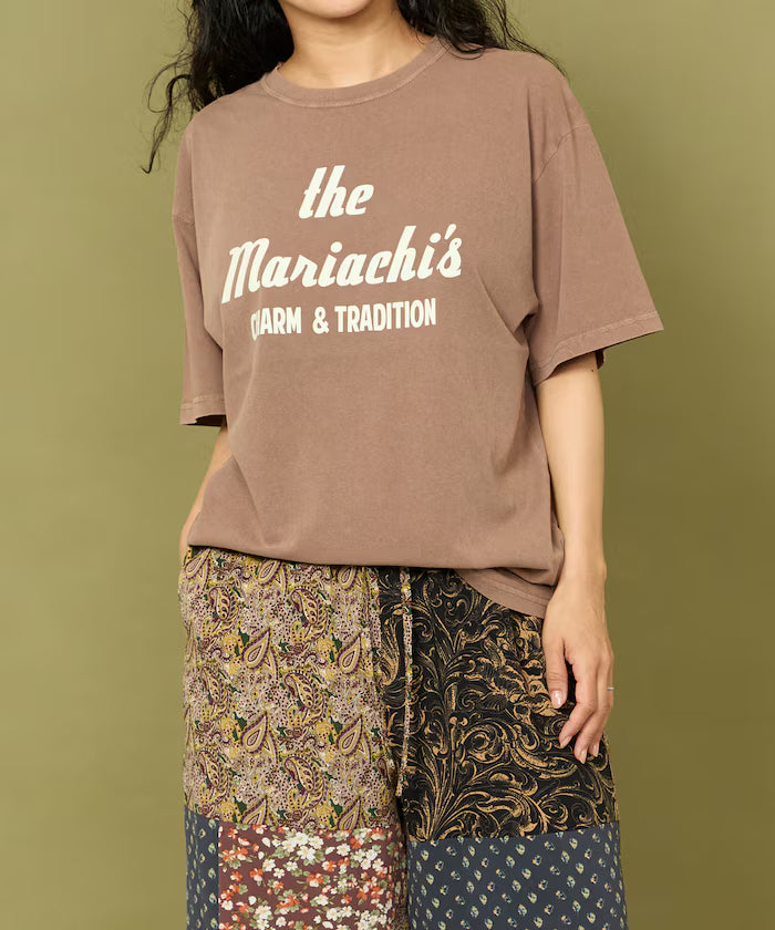 Flocky Print Big T-shirt