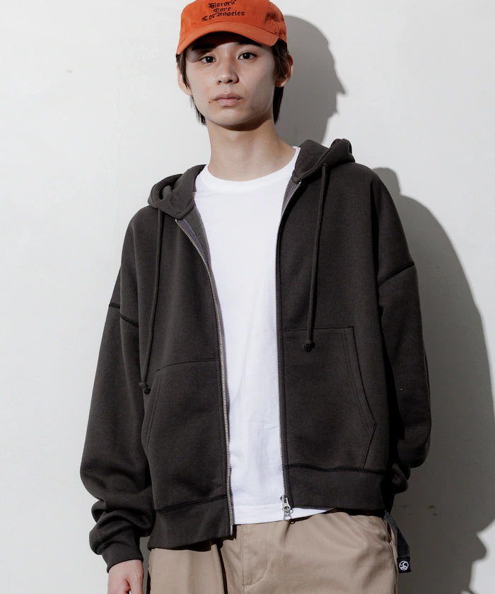Relaxed Fit Zip-Up Hoodie 【Limited Edition】