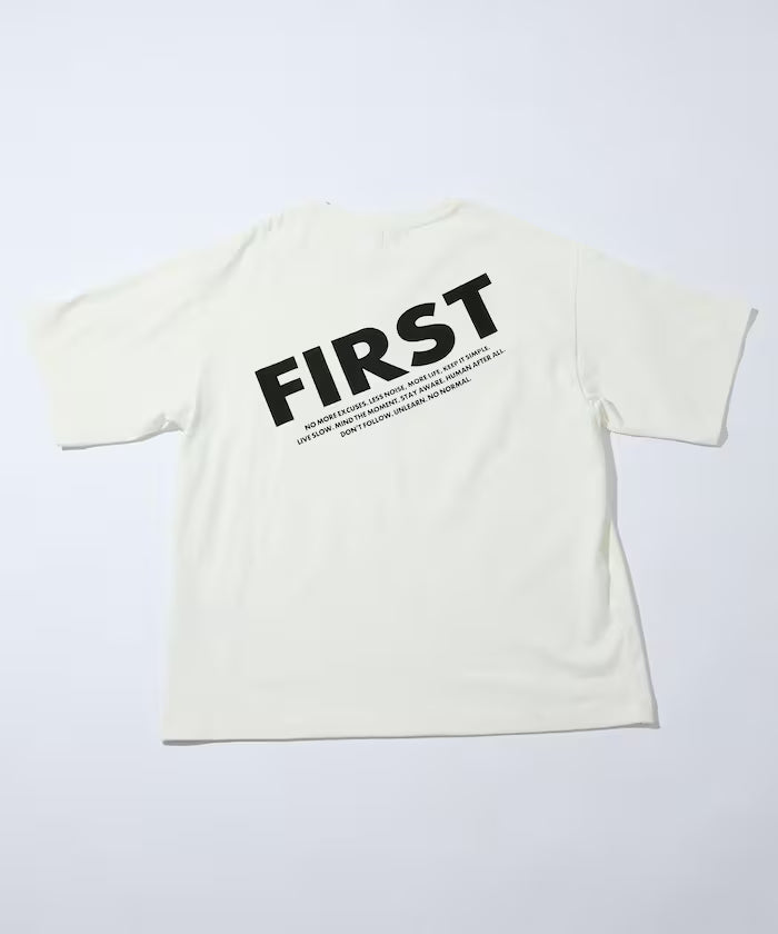 6 Ounce Front Logo Print Crew Neck T-Shirt / Back Print T-Shirt PRINT FRESH FIRST