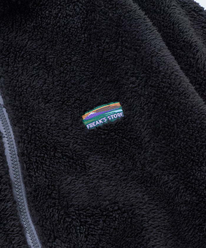 Relaxed Fit Nylon Fleece Reversible Stand Blouson [Limited Edition]