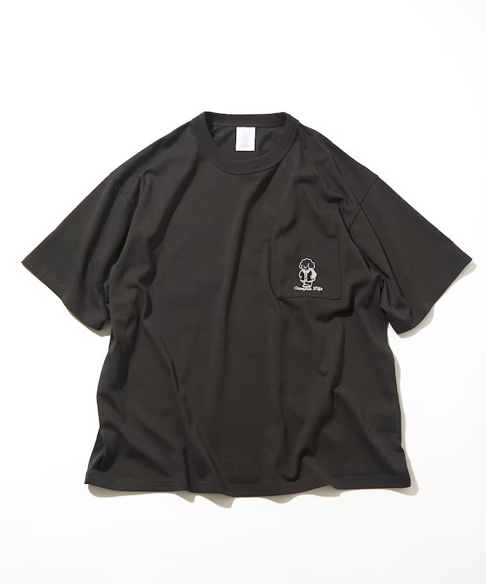 tombonia/Tombonia Back Print Crew Neck T-Shirt/Campus Life