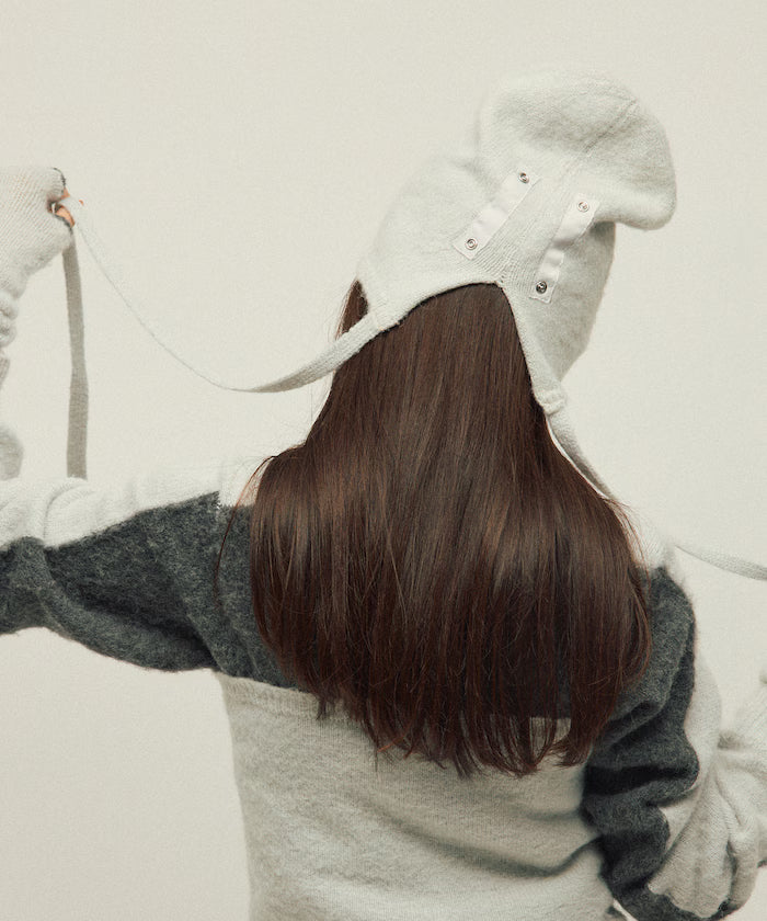 Alpaca Blend Multiway Knit Beanie