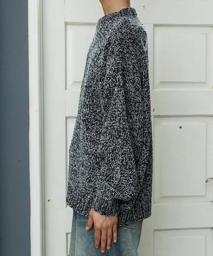 Mall Yarn Crew Neck Knit 【Limited Edition】