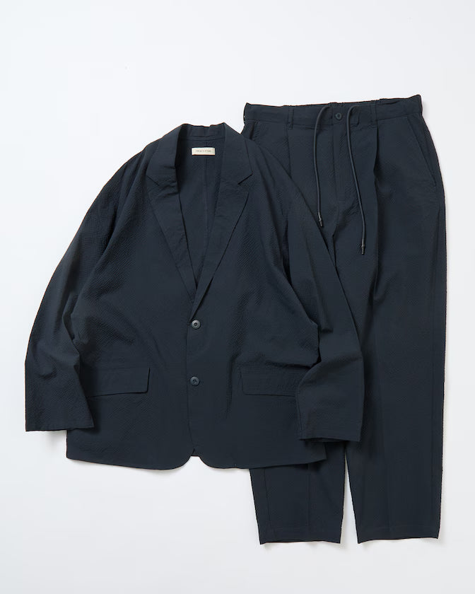 AiRide/AiRide Relax Fit Seersucker Setup/Tailored Jacket/Wide Slacks/Quick Dry/UV Cut 【Limited Release】