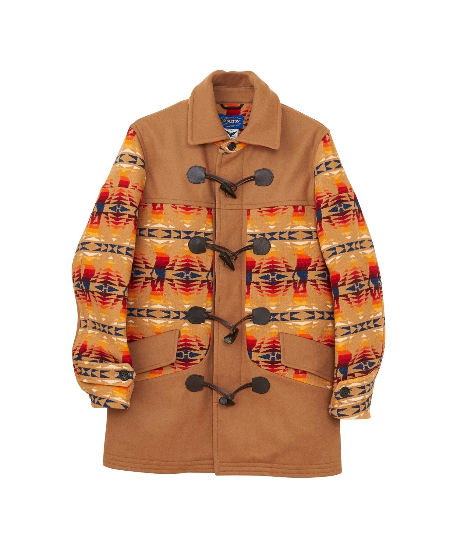 Pendleton x Hysteric Stencil Collar Duffle Coat - Beige Others
