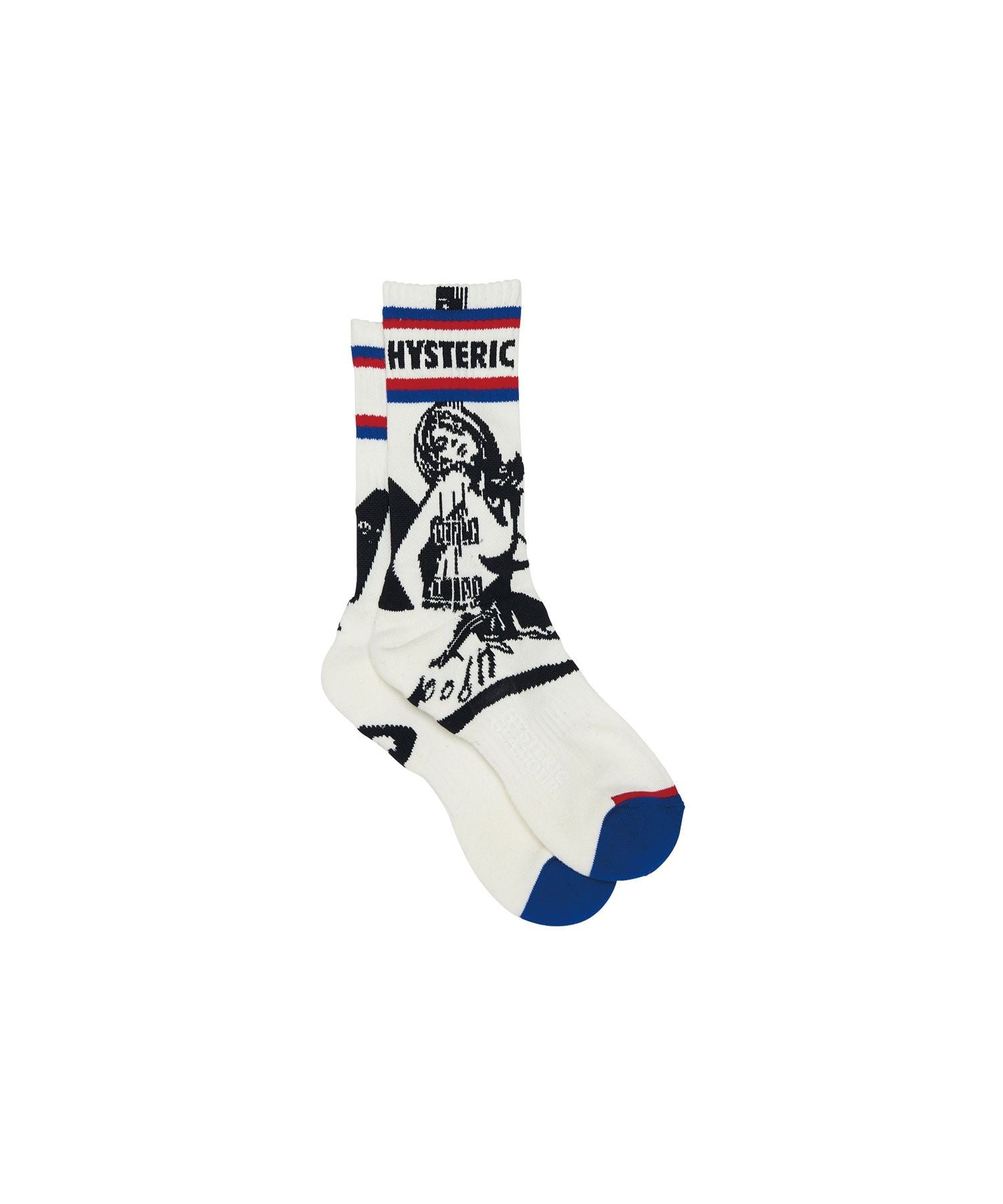 Guitar Girl Skater Socks