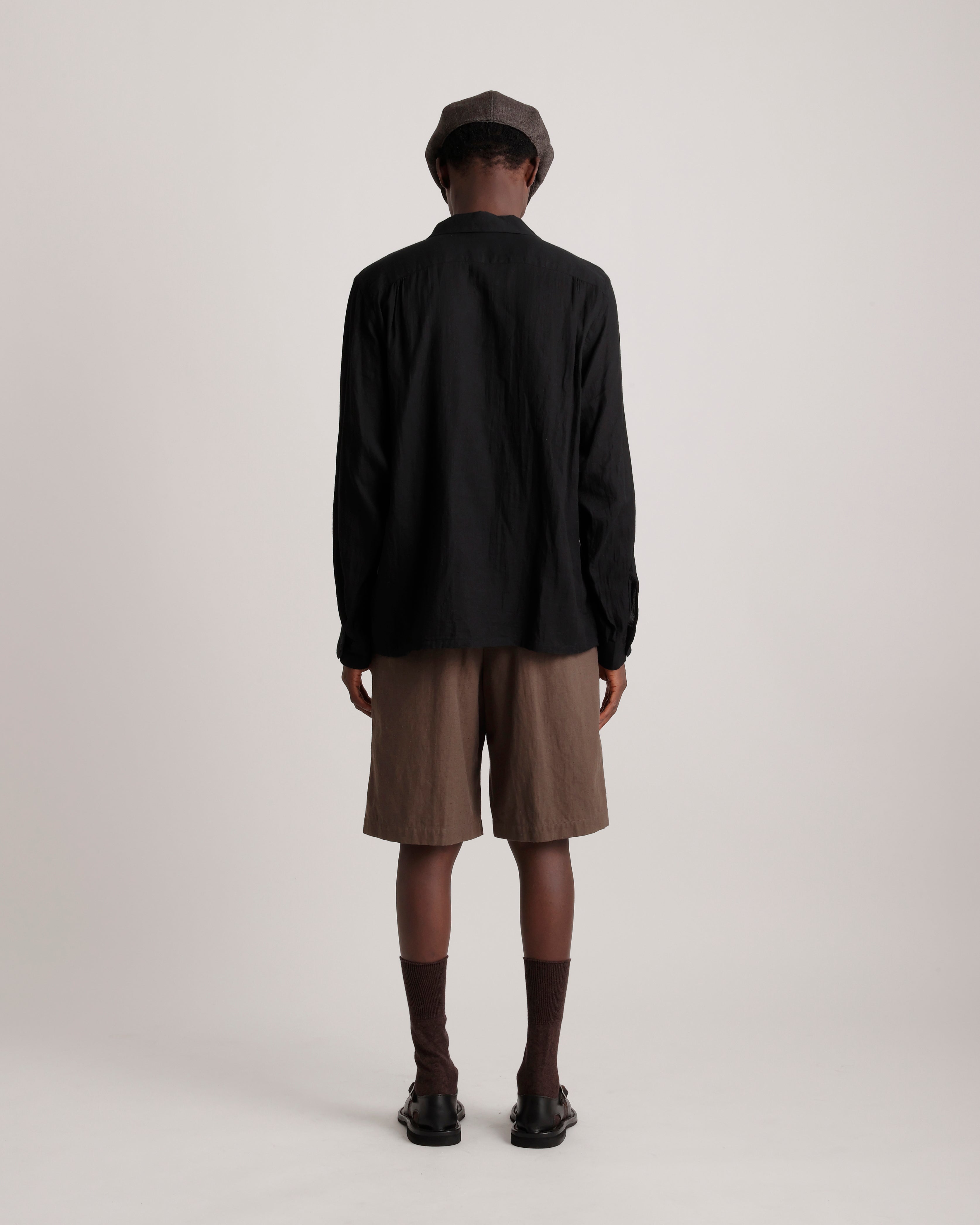 LOT.101 OPEN COLLAR SHIRT