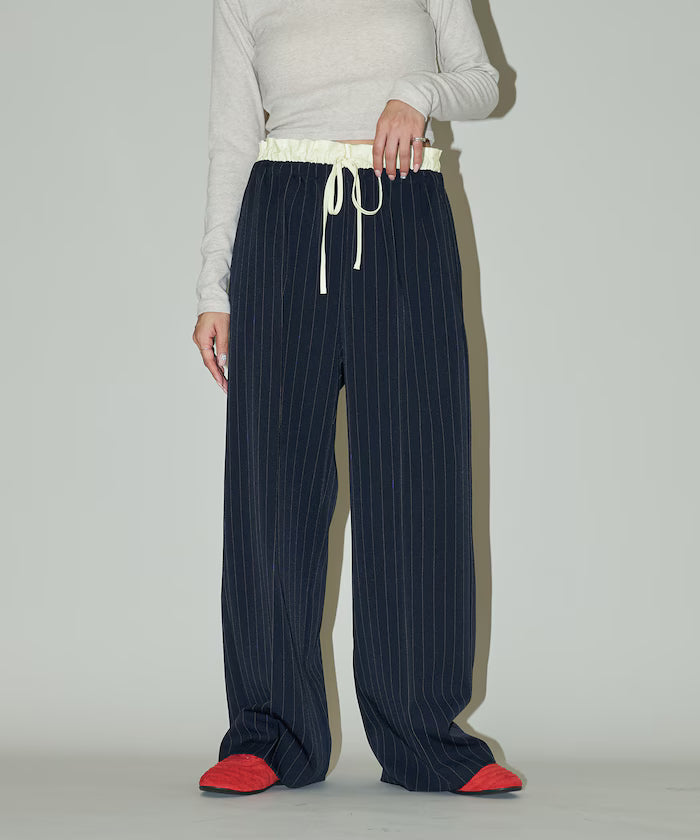 West Shearing Panel Easy Slacks Pants Limited Edition