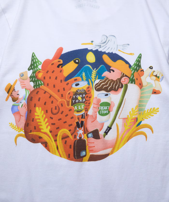 YONAYONA ALE×FREAK'S STORE TEE