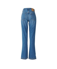 Guitar Girl Center Slit Denim Pants