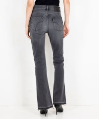 Guitar Girl Center Slit Denim Pants
