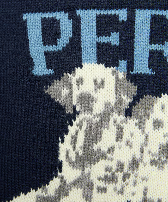 Dalmatian Dog Design Jacquard Knit Limited Edition