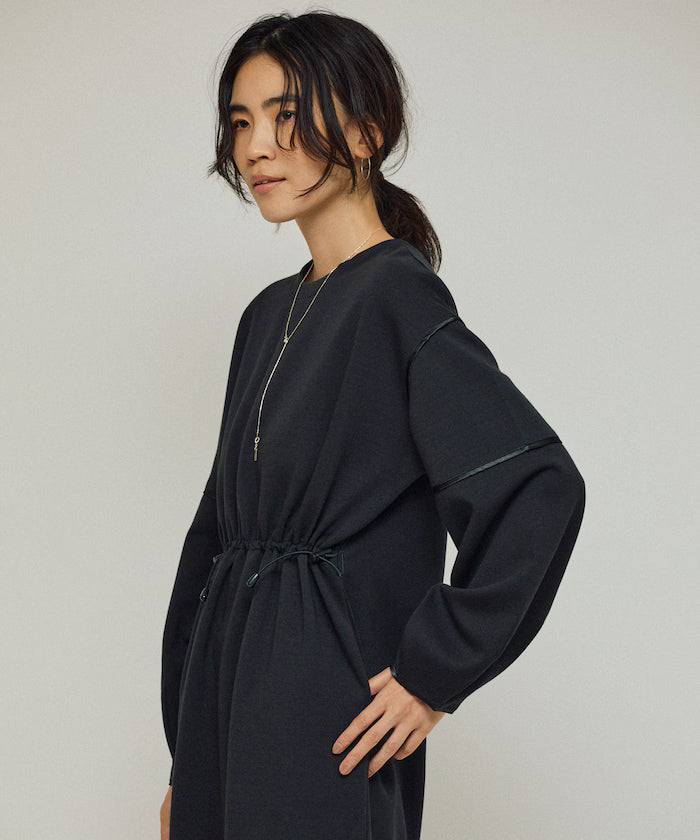 Cocoon Sleeve Damboru Sweat One-Piece / Spindle