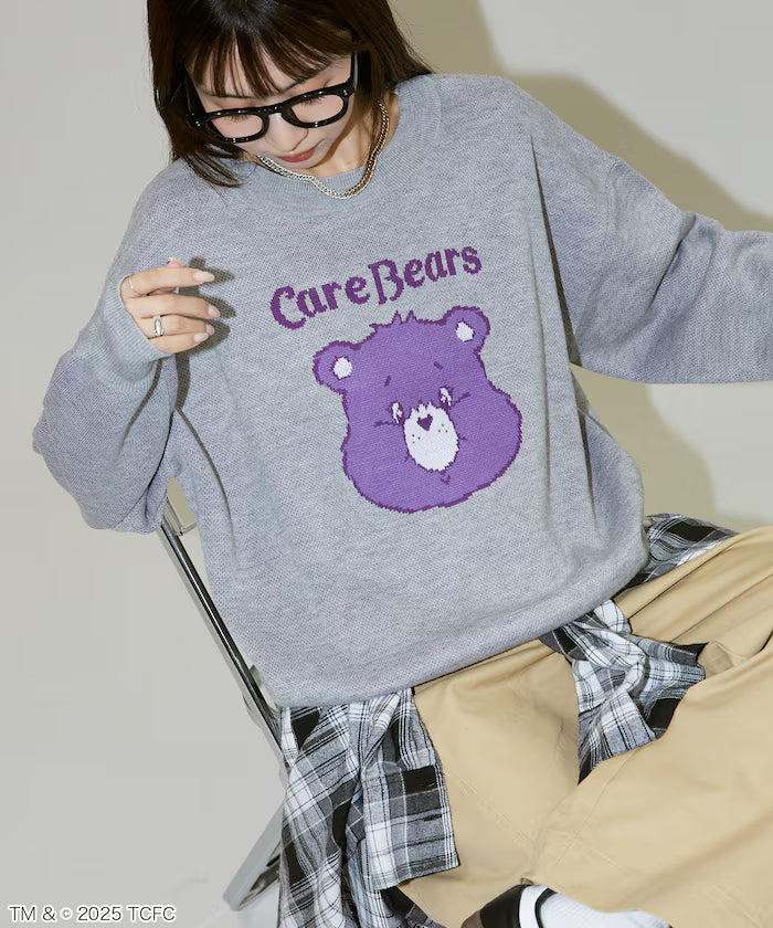 CareBears(TM)/ケアベア(TM) Face Jacquard Knit Limited Edition