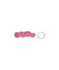 Wrapped Heart Logo Keychain - Pink