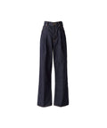1-Tack Wide Denim Pants - Light Indigo Blue