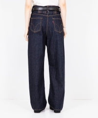 1-Tack Wide Denim Pants