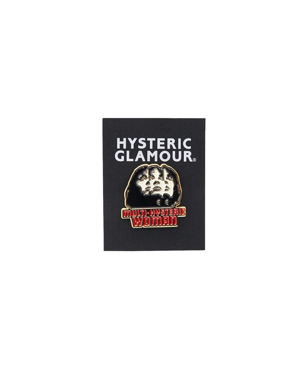 Multi Hysteric Woman Pin Badge